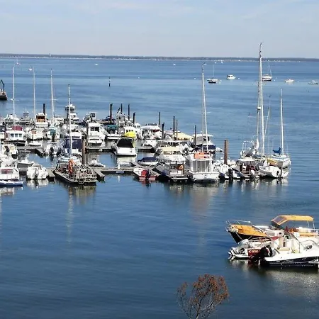 Centre, Tout A Pied - Vue Bassin - T3 Avec Parking Securise Appartement Arcachon